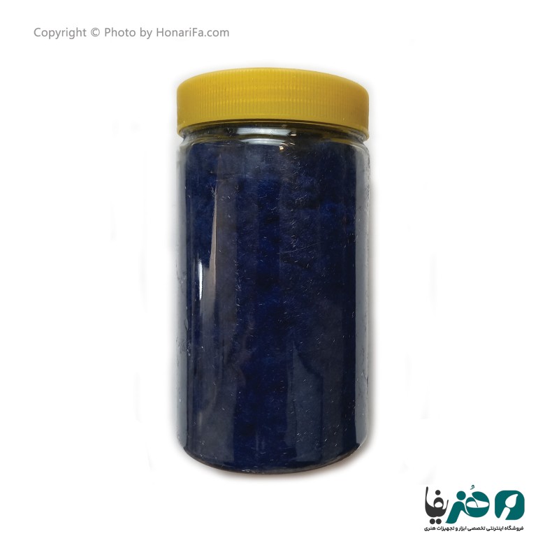 پودر مخمل سورمه ای مدل دلوان وزن 60 گرمی