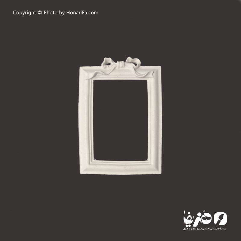 قاب پلی استر مستطیل طرح پاپیون