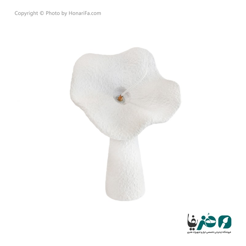 آباژور پلی استر طرح گلبرگ