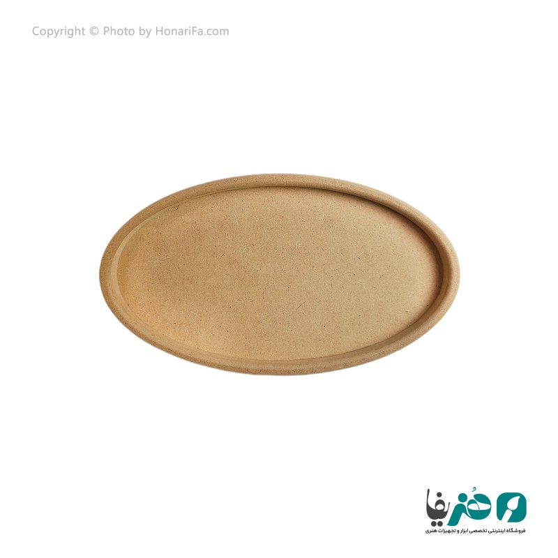 سینی چوبی بیضی 30x17 سانتی متری