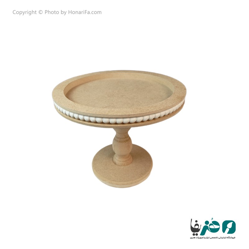 پایه کیک چوبی
