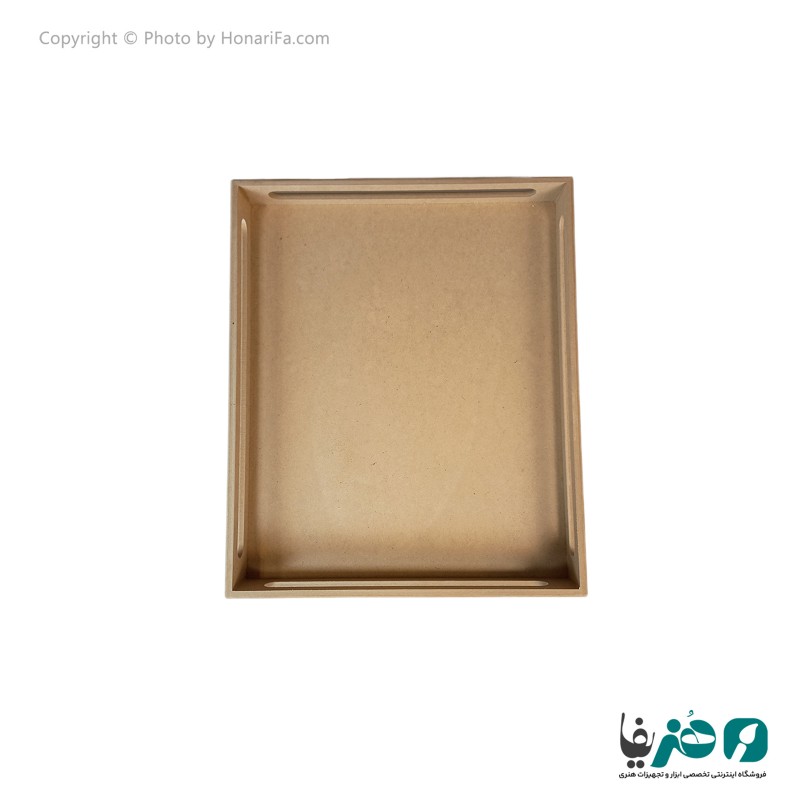 سینی چوبی مستطیل دسته دار کد 166/2