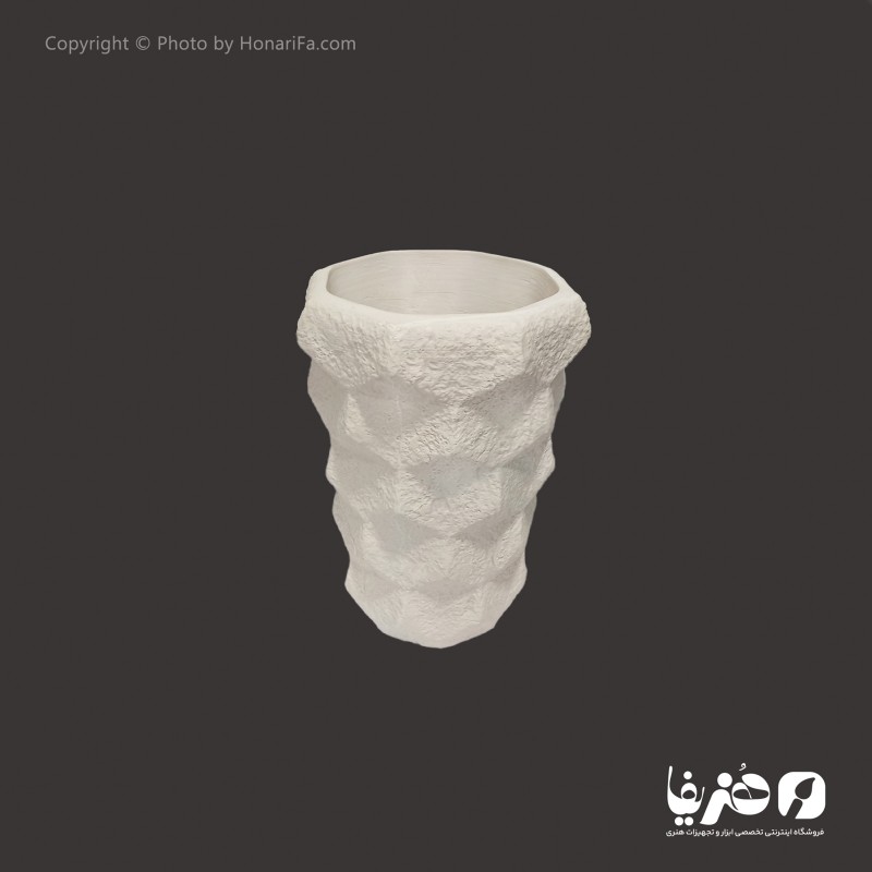 گلدان پلی استر مدل تکسچر کد 5