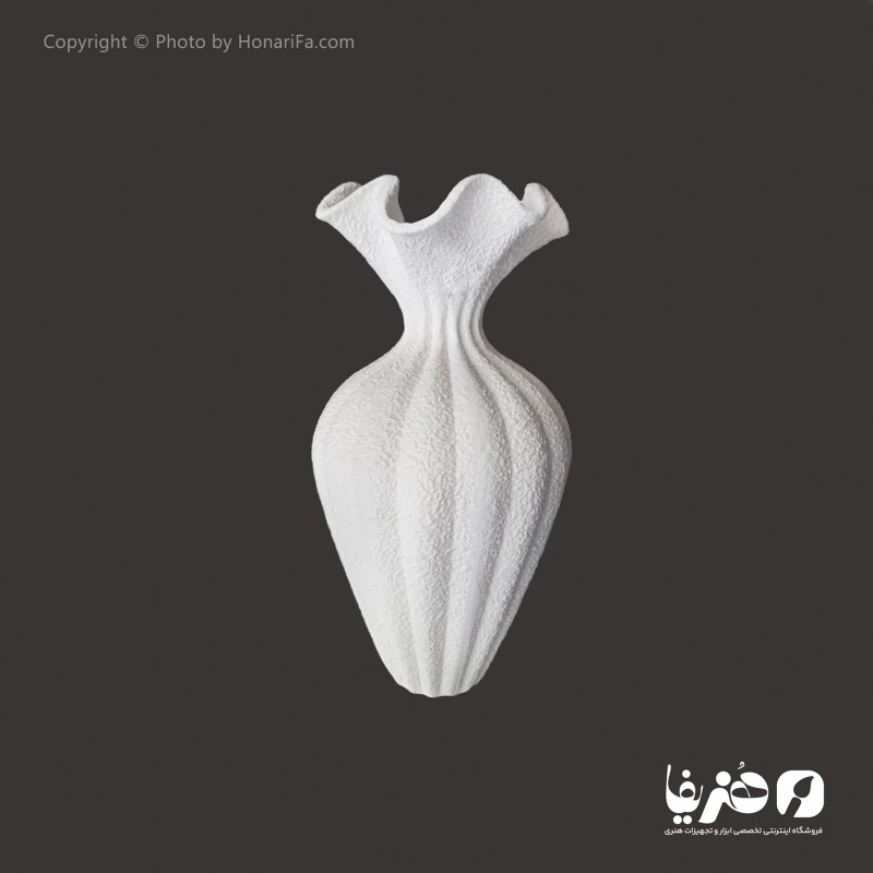 گلدان پلی استر مدل لیما تکسچری