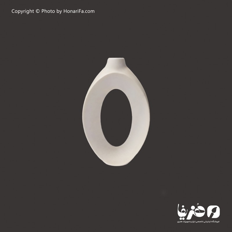 گلدان پلی استر مدل بیضی کد 3
