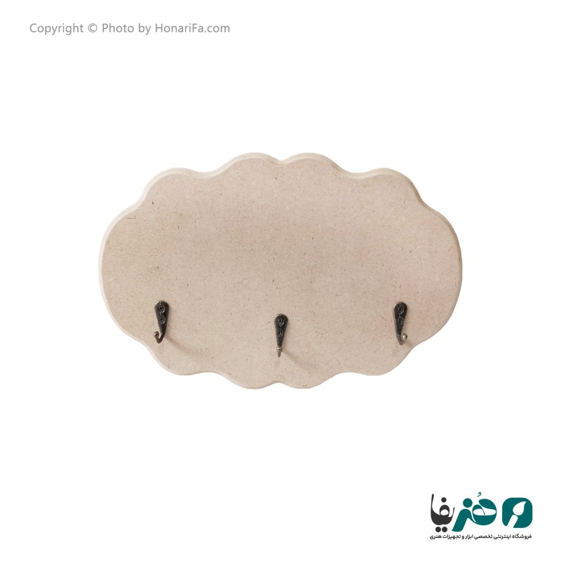 جا کلیدی چوبی طرح ابر کد 137