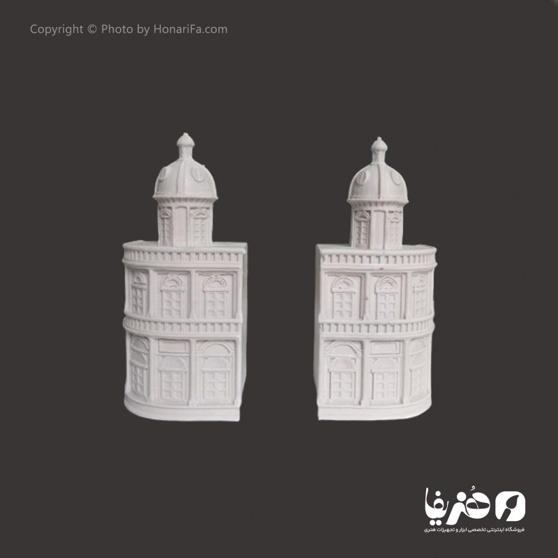 مجموعه 2 عددی هولدر کتاب پلی استر طرح عمارت