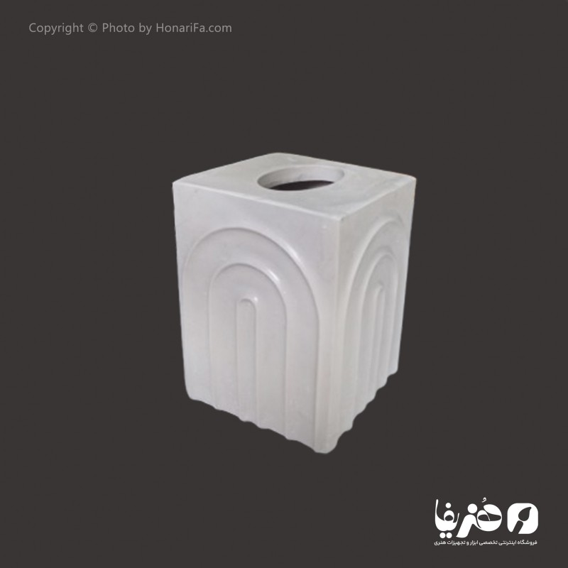 جا دستمالی پلی استر طرح رنگین کمان