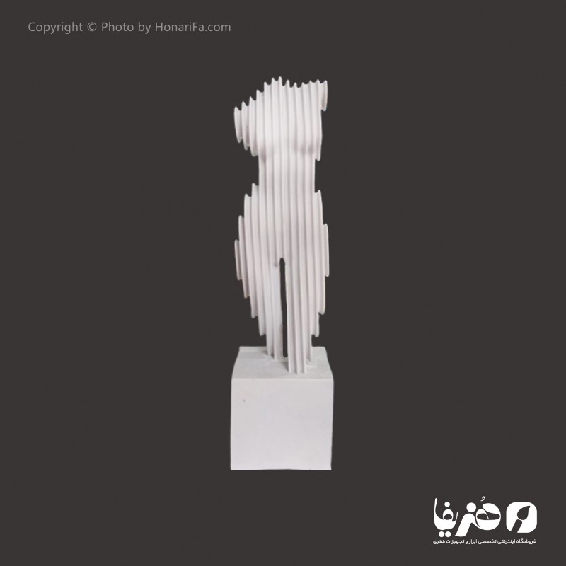 دکوری پلی استر طرح آدمک شیاردار