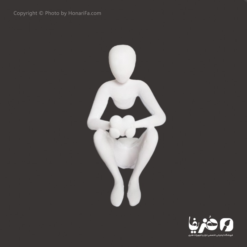 دکوری پلی استر طرح آدمک عاشق