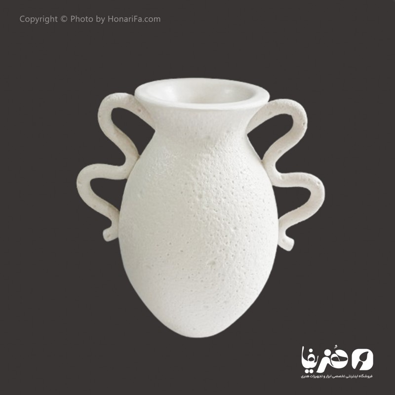 گلدان پلی استر مدل دسته دار