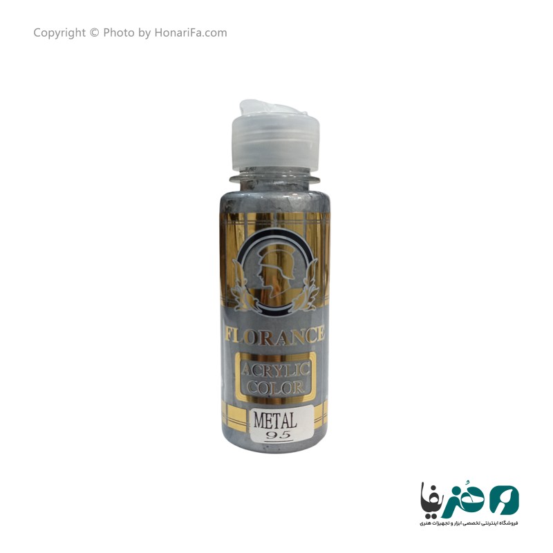 رنگ اکریلیک فلورانس کد 95 حجم 120 میلی لیتر