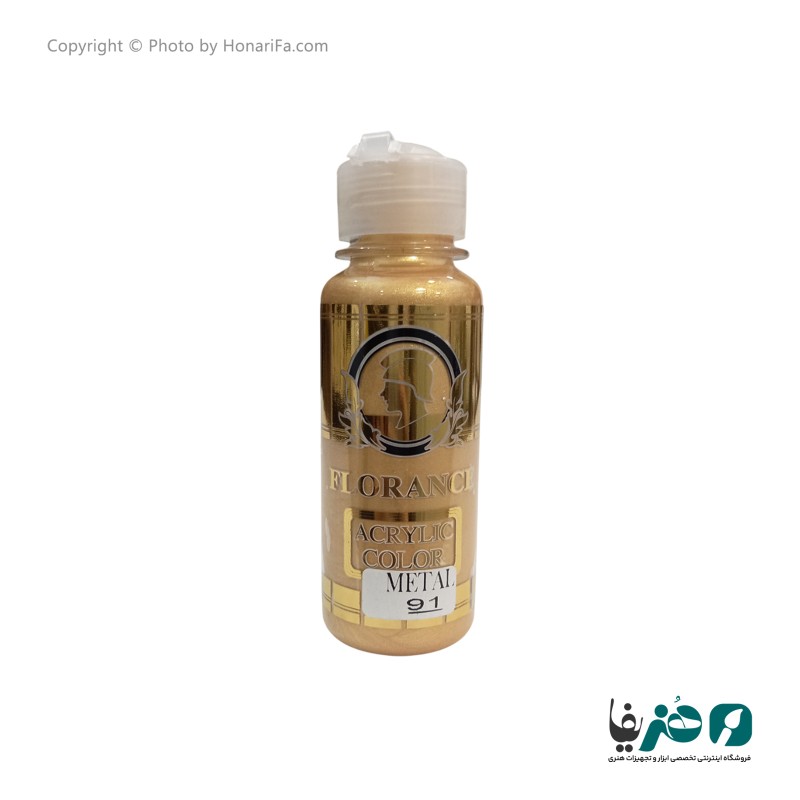 رنگ اکریلیک فلورانس کد 91 حجم 120 میلی لیتر