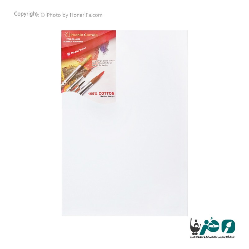 بوم نقاشی فونیکس کانواس سایز 20x30 سانتی متر