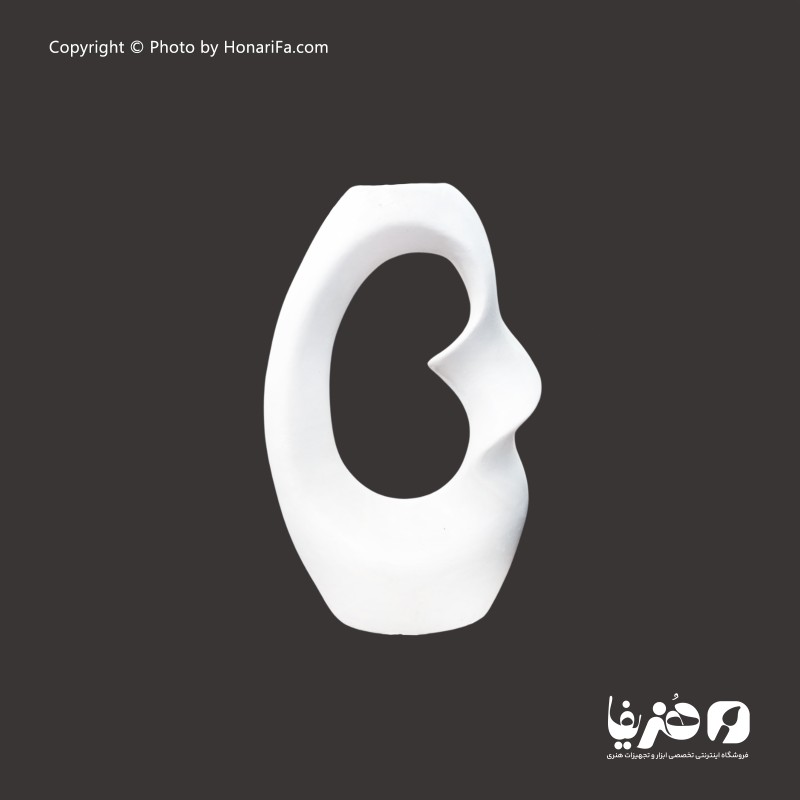 گلدان پلی استر طرح پیچ