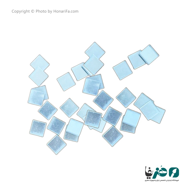 مجموعه 40 عددی آینه لیپان آرت مدل مربع 1 سانتی متر