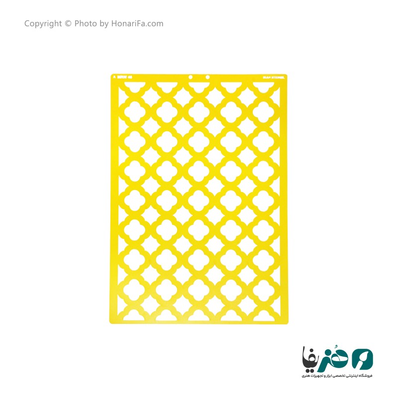 شابلون استنسیل طرح فانتزی سایز 50x70 سانتی متر