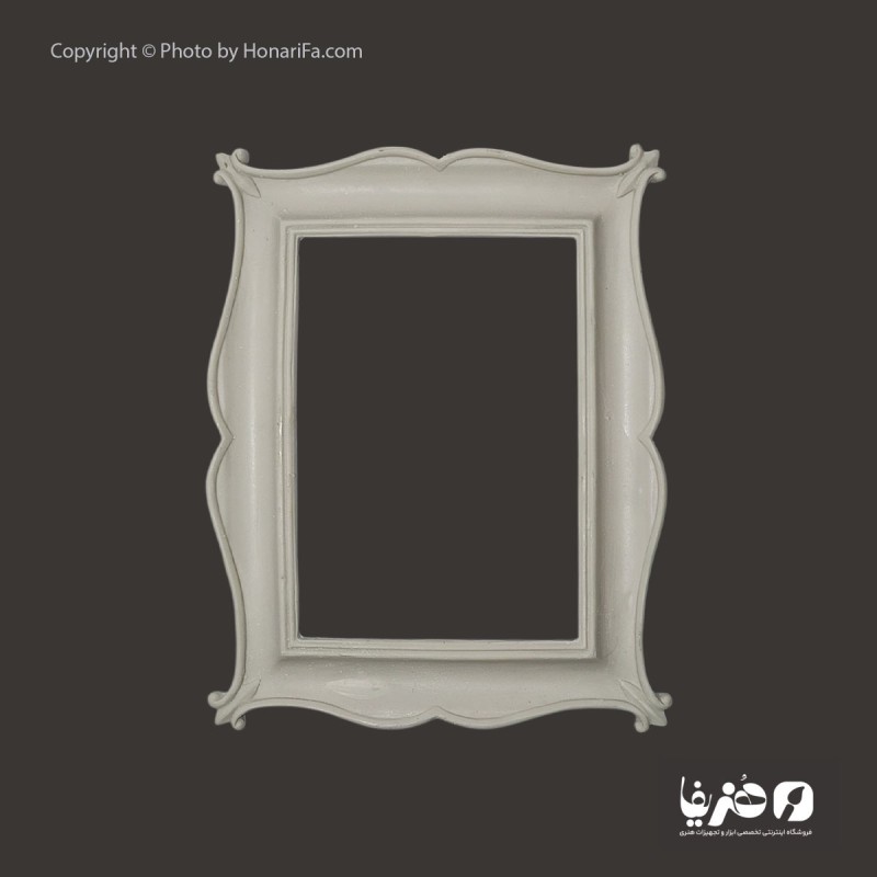 قاب پلی استر چهار گوشه کلاسیک سایز 18×23