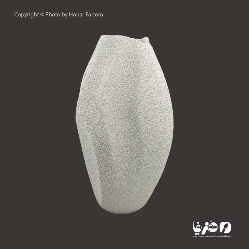 گلدان مهر تکسچری سایز 16×30 سانتی متر