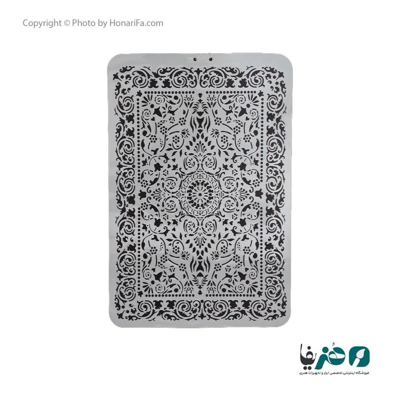 شابلون طرح فرش لیپان آرت سایز 130x90 سانتی متر
