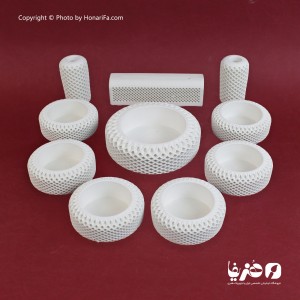 ست هفت سین سنگی مدل زنبوری