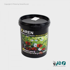 خمیر تکسچر سرامیک کارن کد 112 حجم 1 کیلوگرم