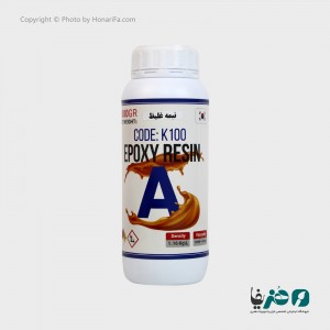 رزین اپوکسی K100 نیمه غلیظ حجم 1000 گرم