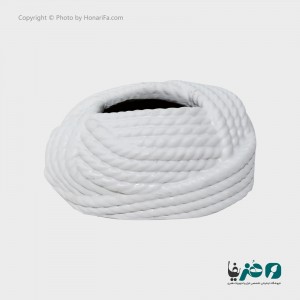 جا دستمالی پلی استر طرح ریسه ای