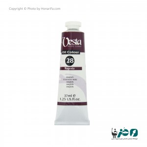 رنگ روغن وستا مدل Magenta 28 حجم 37 میلی لیتر