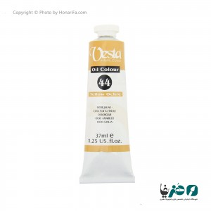 رنگ روغن وستا مدل Yellow Ochre 44 حجم 37 میلی لیتر