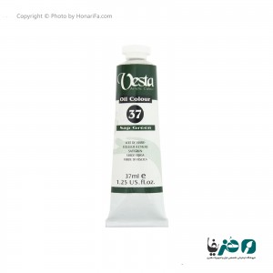 رنگ روغن وستا مدل Sap Green 37 حجم 37 میلی لیتر