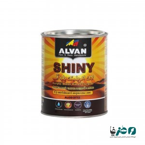 لاک اکریلیک پايه آب براق الوان مدل ALCO-3112 حجم کوارت