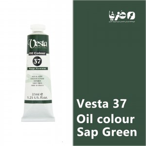 رنگ روغن وستا مدل Sap Green 37 حجم 37 میلی لیتر
