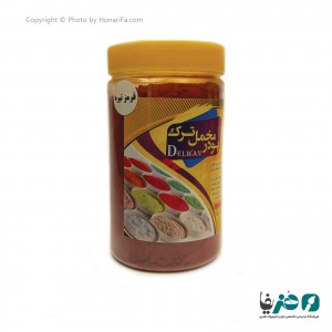 پودر مخمل قرمز تیره مدل دلوان وزن 60 گرمی