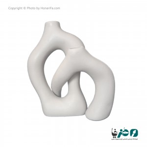 گلدان پلی استر مدل دوقلو