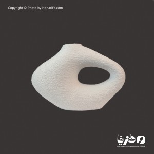 گلدان پلی استر دسته دار تکسچری کد 1