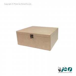 جعبه چوبی مستطیل 25x20 سانتی متری