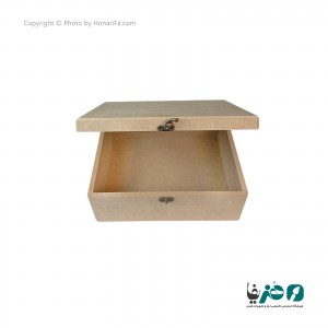 جعبه چوبی مستطیل 25x20 سانتی متری