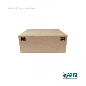 جعبه چوبی مستطیل 25x20 سانتی متری
