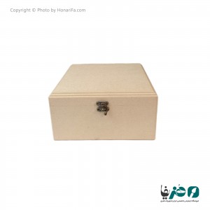 جعبه چوبی مربع 20 سانتی متری