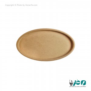 سینی چوبی بیضی 33x20 سانتی متری