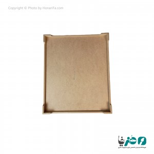 سینی چوبی مستطیل دسته دار 42x35 سانتی متری