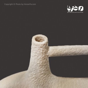 گلدان پلی استر دسته دار تکسچری کد 4