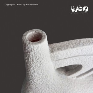 گلدان پلی استر دسته دار تکسچری کد 6