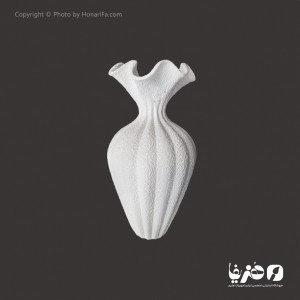 گلدان پلی استر مدل لیما تکسچری