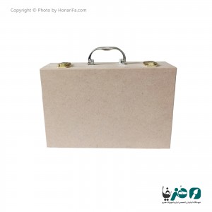 چمدان چوبی قفل دار 20x30x8 سانتی متری