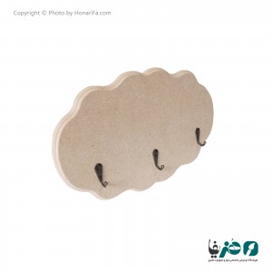 جا کلیدی چوبی طرح ابر کد 137