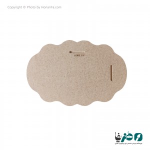 جا کلیدی چوبی طرح ابر کد 137