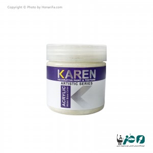 رنگ اکریلیک کرم پاستیلی  کارن حجم 250 میلی لیتر