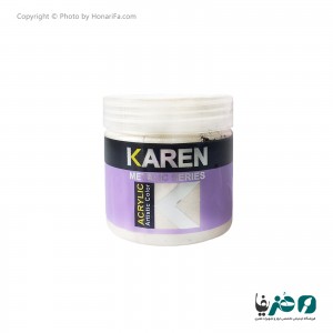 رنگ اکریلیک صدفی بژ کارن حجم 250 میلی لیتر